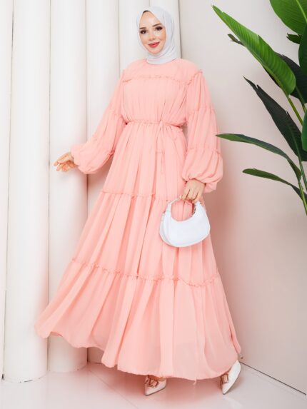 Yavruagzı sıfon elbıse